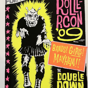 Rollercon '09 Poster by Art Chantry